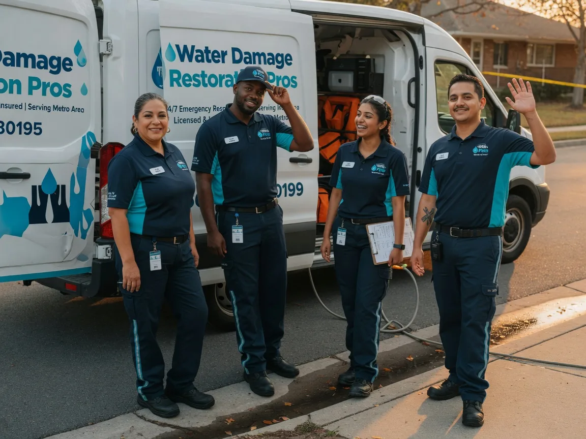 Water Damage Restoration company in New Plymouth, OH